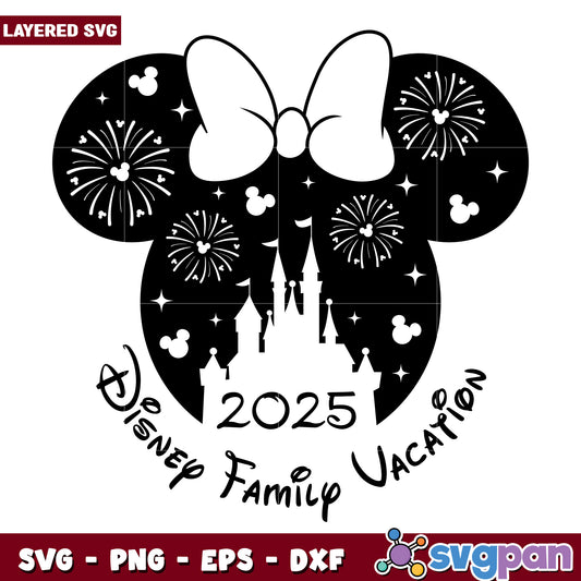 Disney Family Vacation SVG 2025 Magical Memories Design
