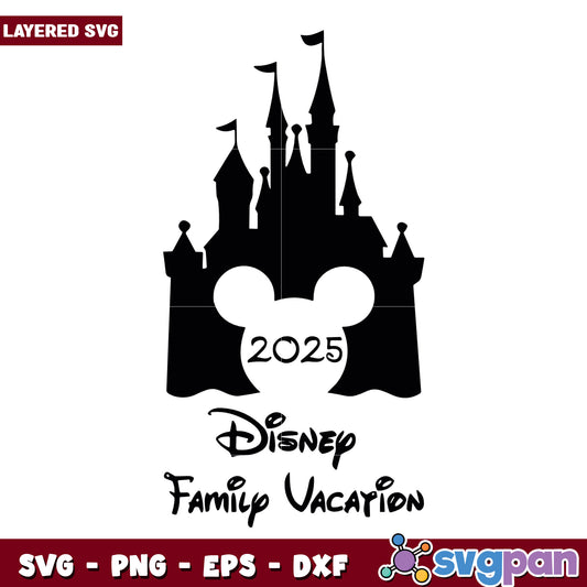 Disney Family Vacation SVG Design for 2025 Memories