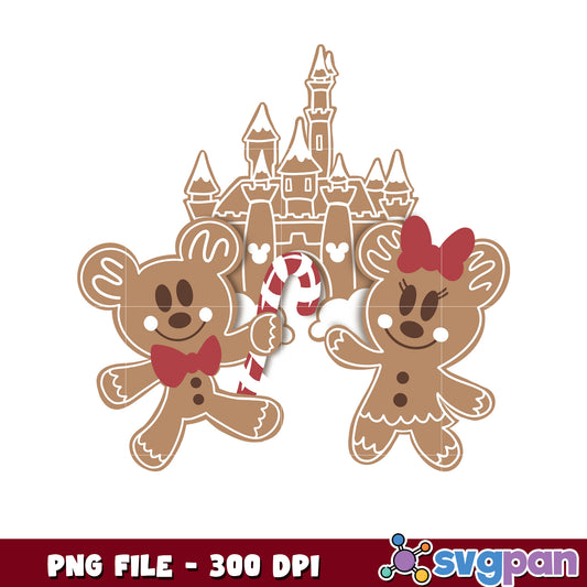Disney Gingerbread Bears PNG