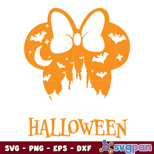 Disney Halloween Mimine Ear svg