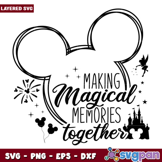 Disney Magical Memories SVG