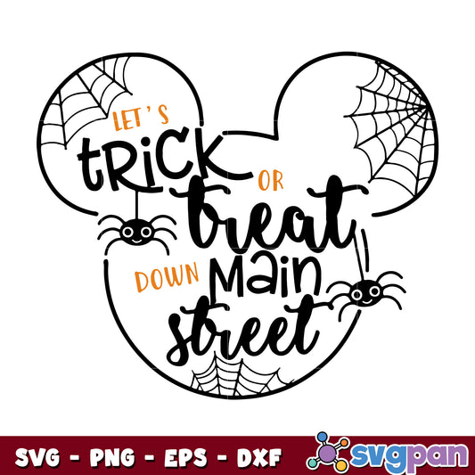 Disney Mickey Halloween svg
