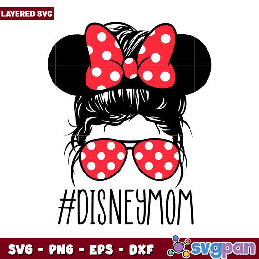 Disney Mom SVG Design for Crafting, Perfect for Fun Projects