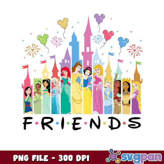 Disney Princess Friends PNG