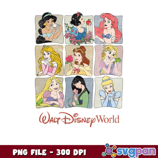 Disney Princesses PNG Graphic