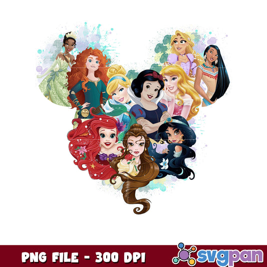 Disney Princesses PNG Image