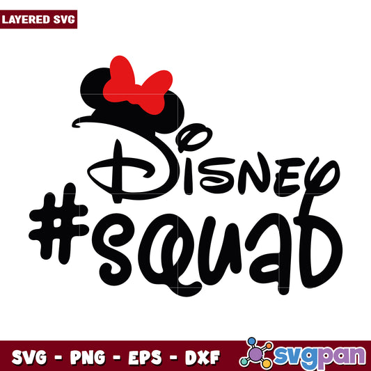 Disney Squad SVG Design for Fun Group Projects