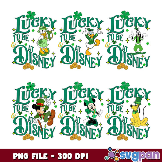 Disney St Patricks Day Bundle PNG