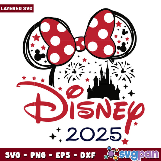 Disney Trip 2025 SVG Minnie Ears