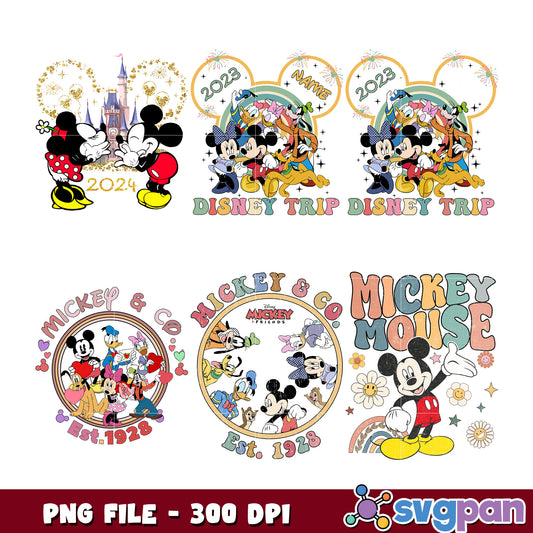 Disney Trip Bundle PNG 300 DPI