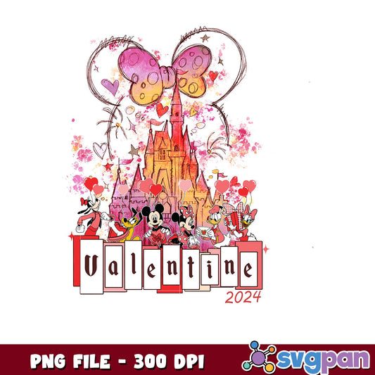 Disney Valentine 2024 design, perfect for celebrations