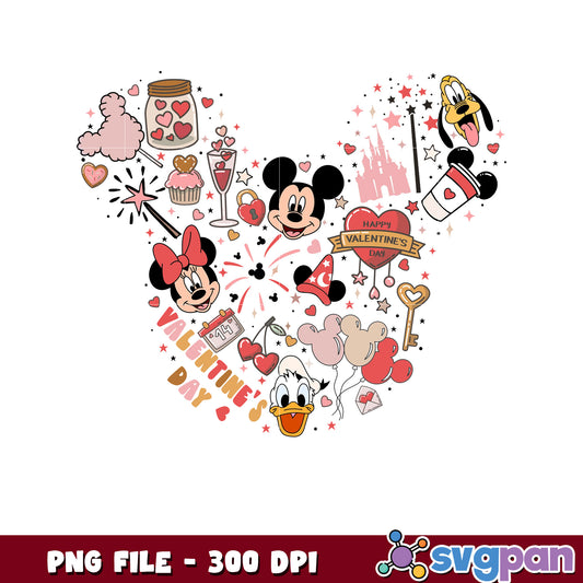 Disney Valentines Day PNG Image