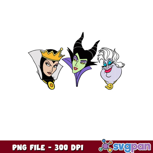 Disney Villain PNG Evil Queen Maleficent Ursula