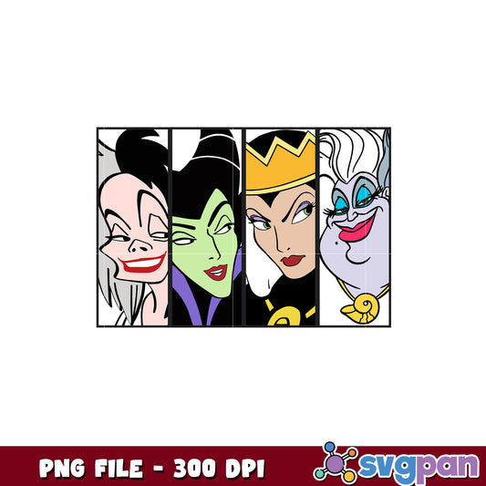 Disney Villains PNG Image Download