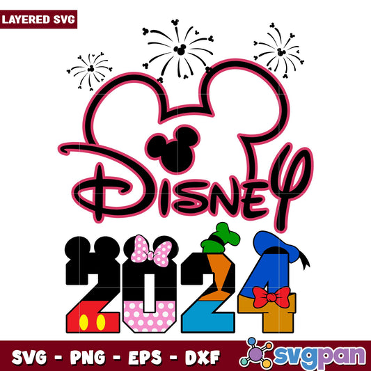 Disney 2024 Iron On Transfer svg,  Disney characters svg, Digital Download