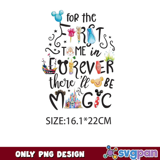 Disney Magic Quote PNG, For The First Time In Forever, Disney PNG