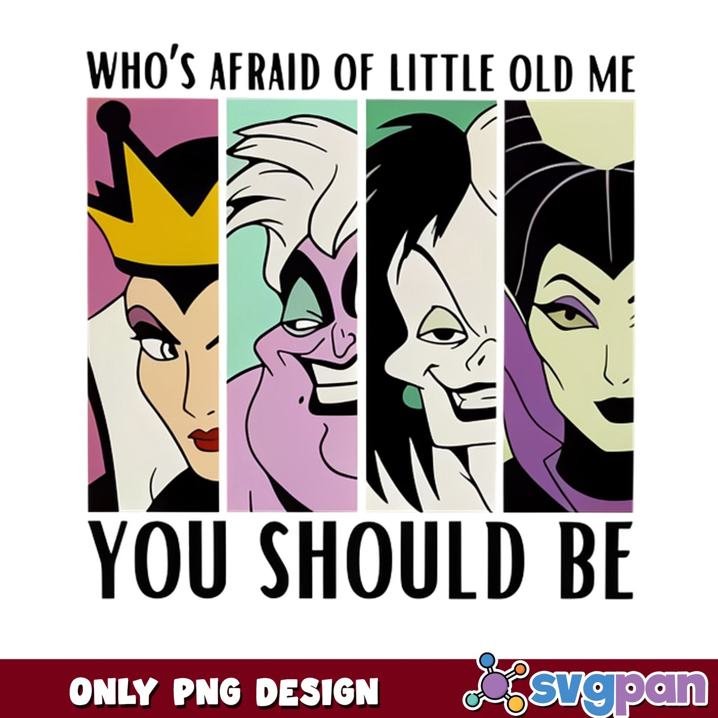 Disney Villains PNG, Whos Afraid Of Little Old Me, Evil Queen Maleficent PNG