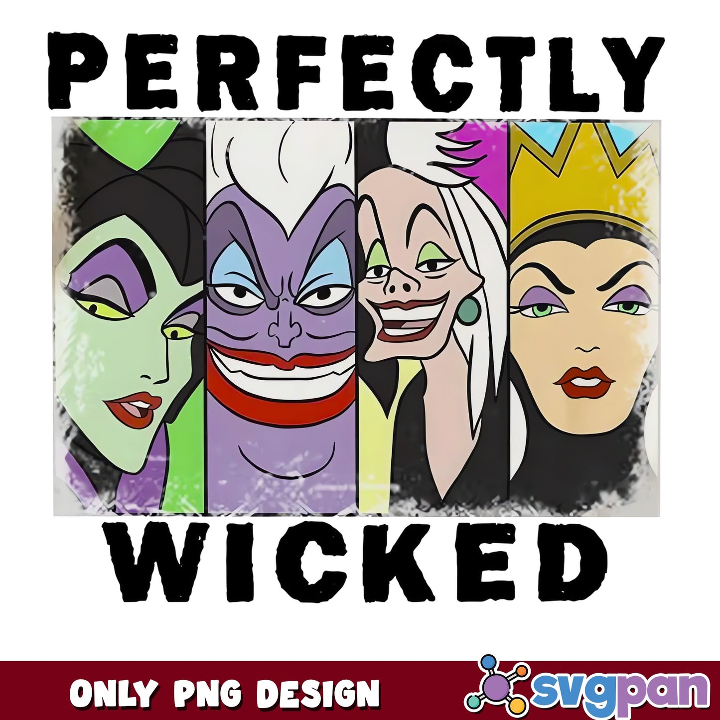 Disney Villains Perfectly Wicked Maleficent Ursula PNG, Cruella, PNG