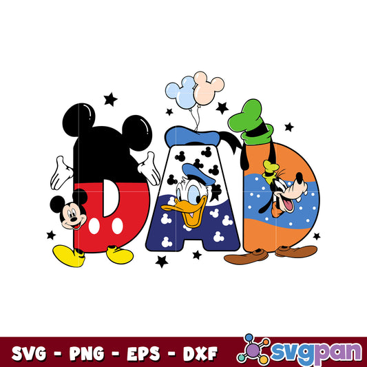 Disney car friends birthday boy design svg, mickey birthday​ svg