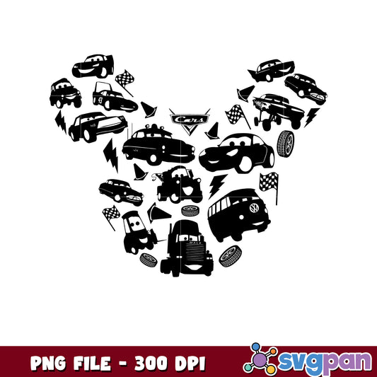 Disney cars movie characters png, disney tickets png,  cars movie png