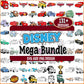 Disney cars set svg bundle