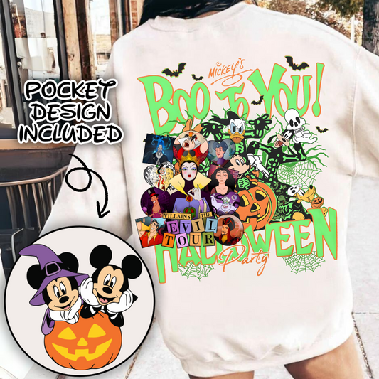 Disney characters halloween png, greatest time of the year png , halloween cartoons png