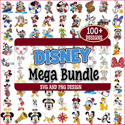 Disney cruise image svg bundle
