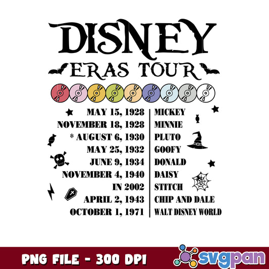 Disney eras tour list png, halloween princess png, halloween costumes png