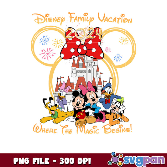 Disney family vacation where the magic begins png, disney cruise png, disney store png