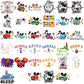 Disney fiction world art svg bundle, disney world svg, disney characters svg