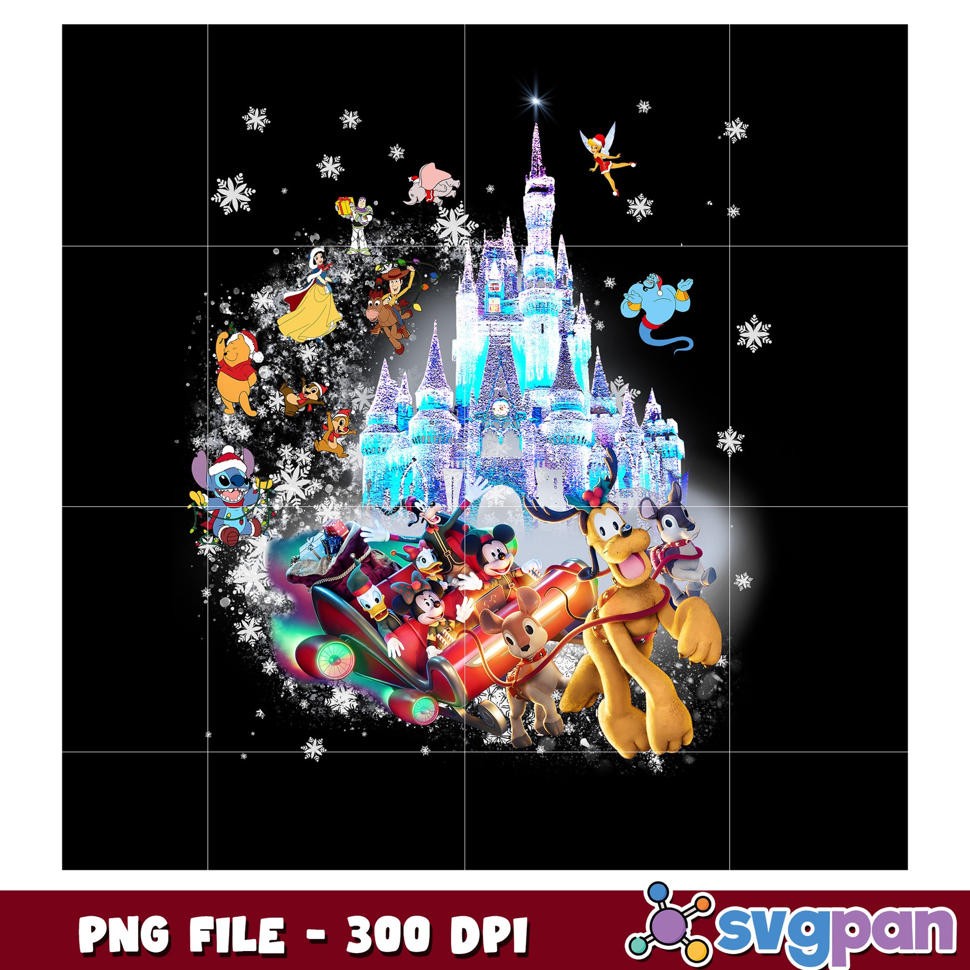 Disney frozen castle png, happy christmas​ png, vacations png