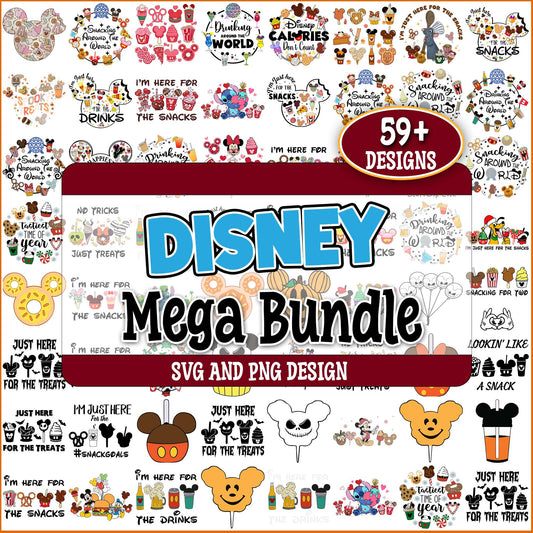 Disney funny quotes svg bundle