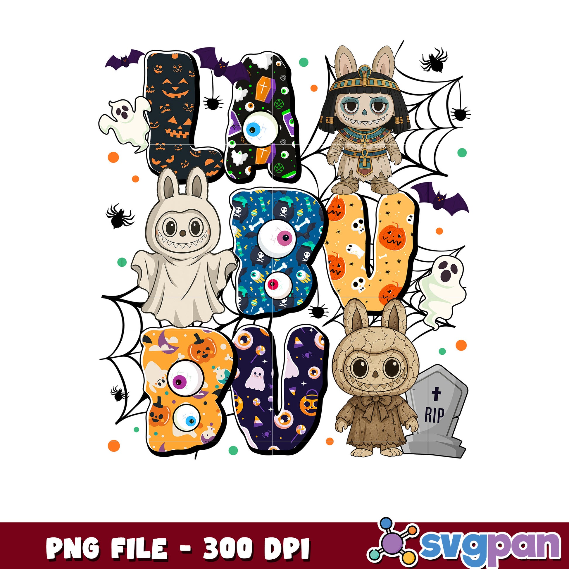 Disney halloween labubu png, halloween princess png, halloween costumes png