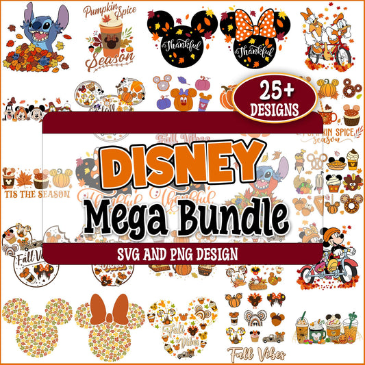 Disney halloween set svg bundle