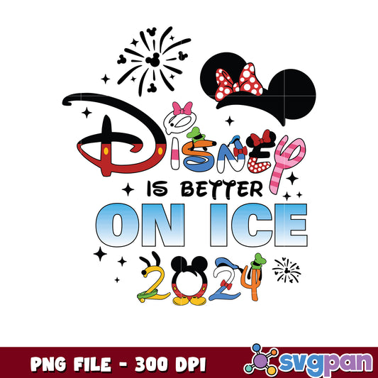 Disney is better on ice png, better on ice disney png, disney on ice show png