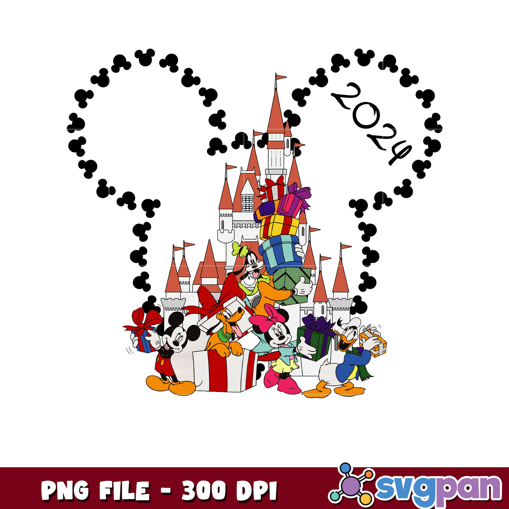 Disney ladn 2024 design png, disney cruise png, disney store png