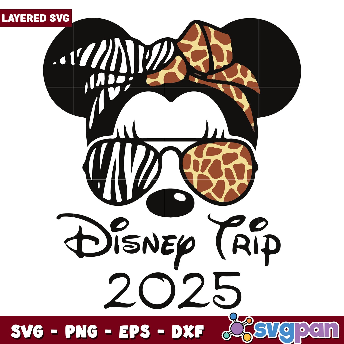Disney land 2025 svg, disney characters svg, disneyland svg