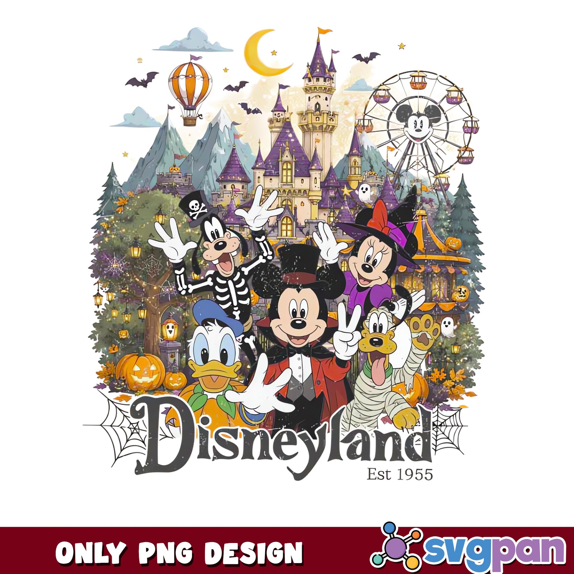 Disneyland 1955 Mickey Minnie Halloween Costumes PNG, Goofy Pluto, PNG