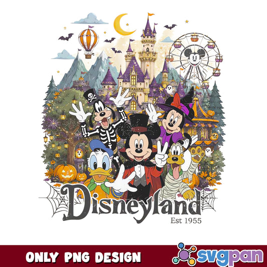 Disneyland 1955 Mickey Minnie Halloween Costumes PNG, Goofy Pluto, PNG