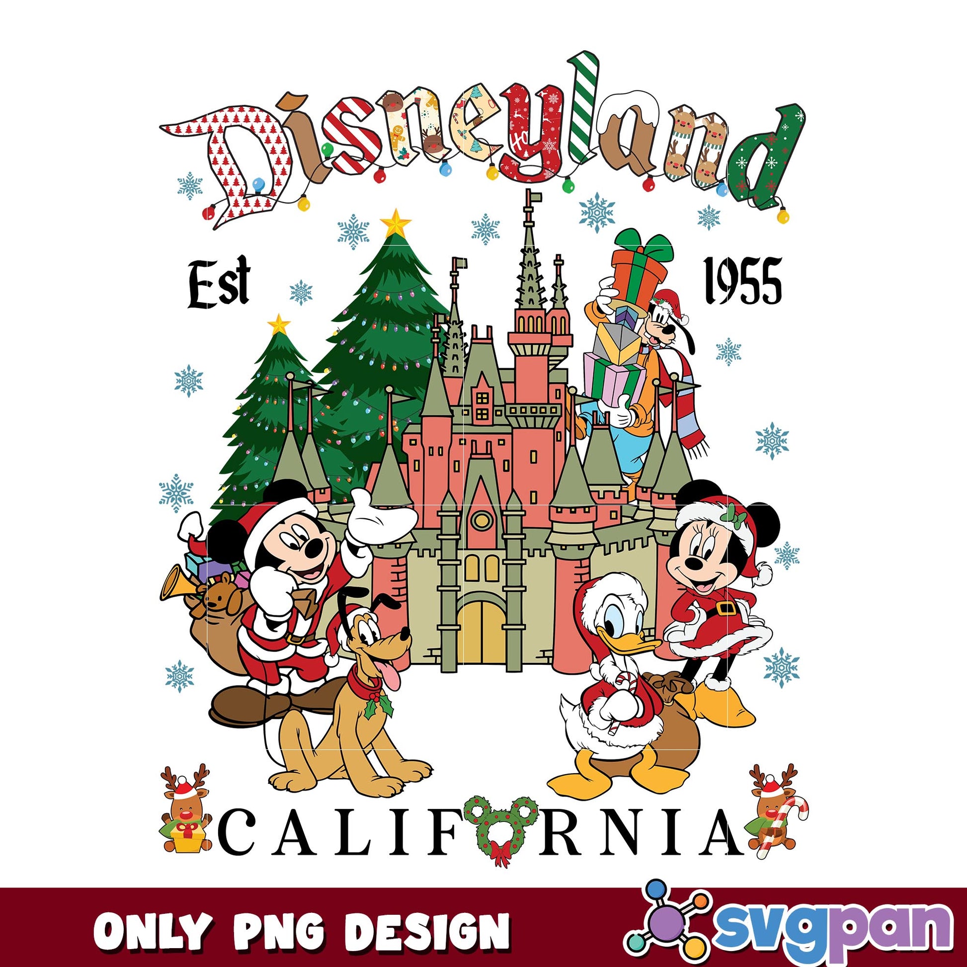 Disneyland est 1955 png