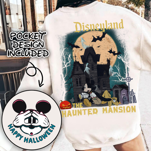 Disneyland haunted hansion png, halloween candy png , halloween cartoons png