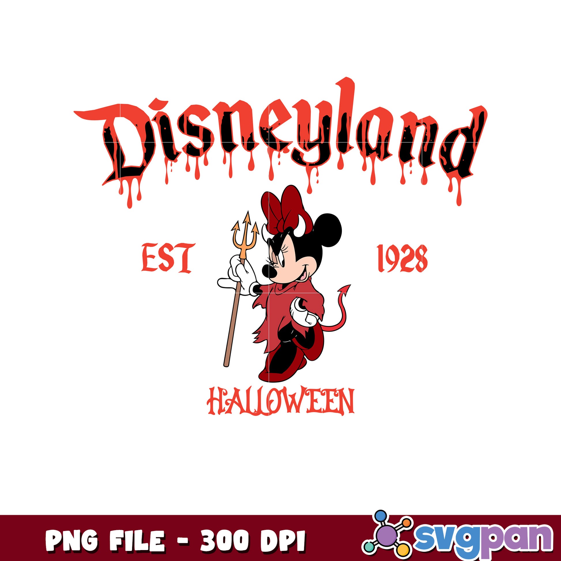 Disneyland minne halloween png, halloween candy png, spooky halloween png