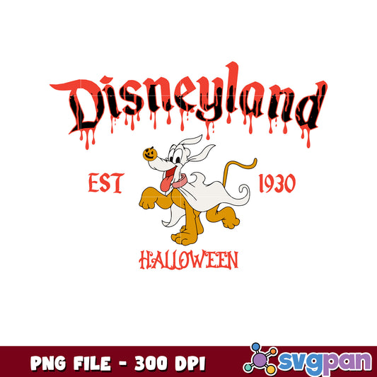 Disneyland pluto halloween png, halloween candy png, spooky halloween png