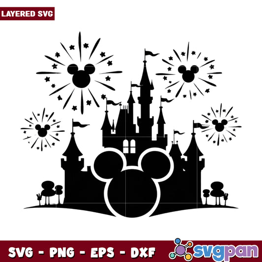 Disneyland vacation png, family vacation png, disney toys​ png