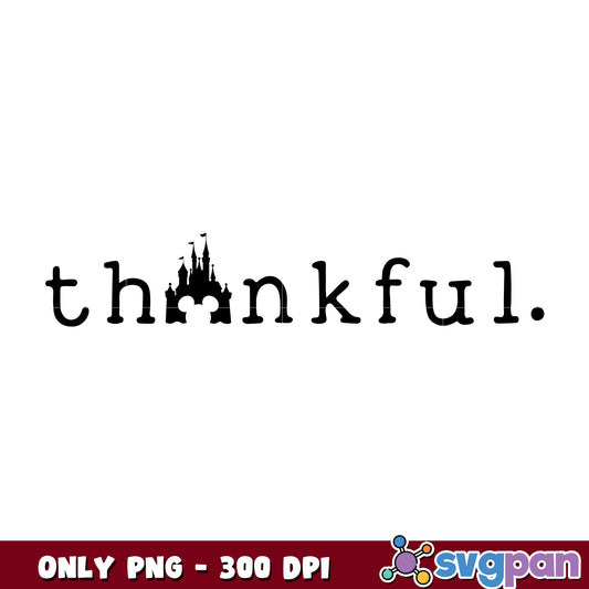Disney mickey castle thankful  png, disney mickey png
