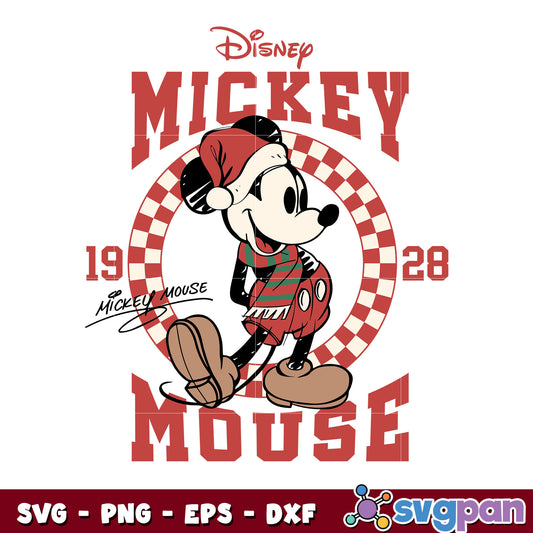 Disney minnie mouse 1928 christmas svg