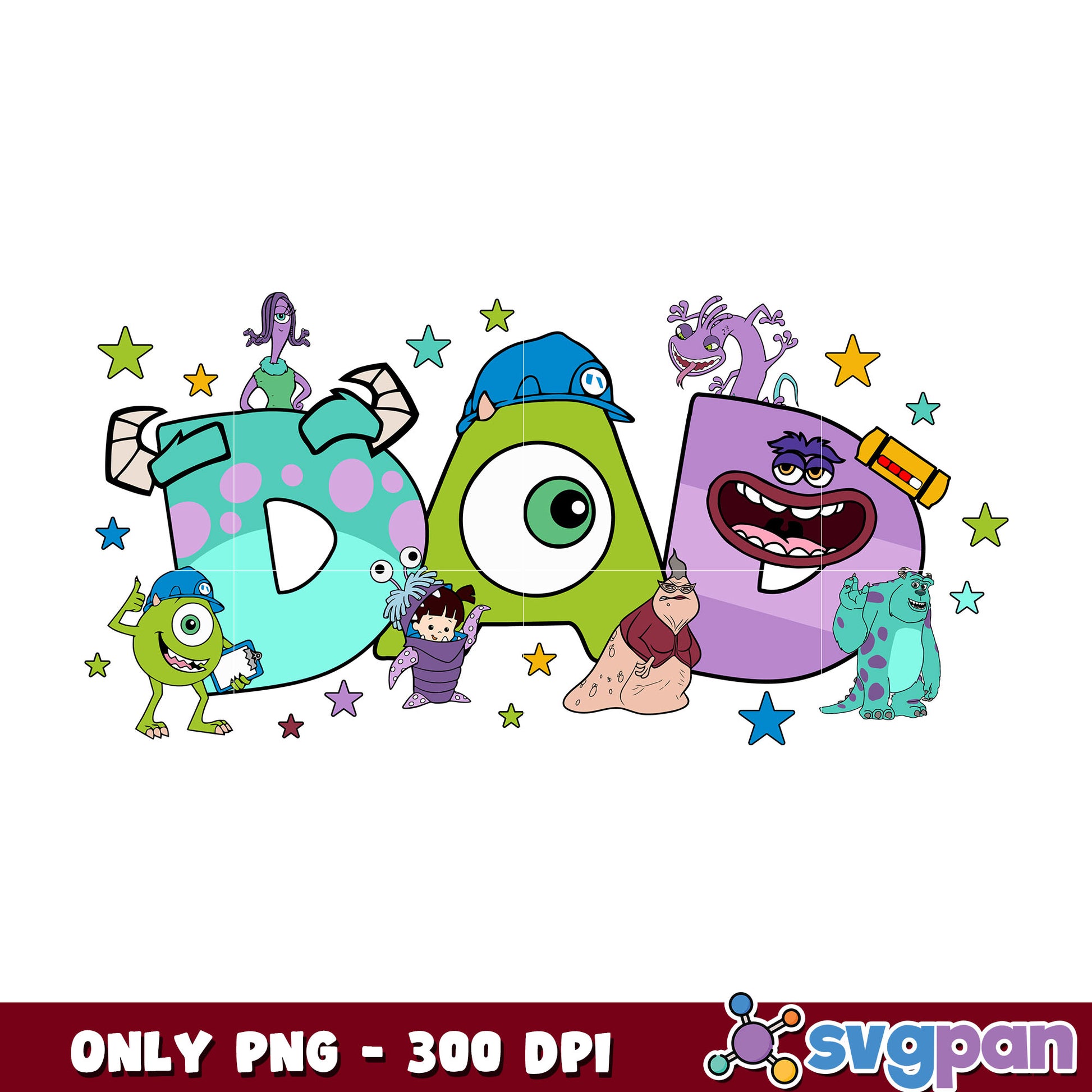 Disney monster inc dad png, monster inc png , disney monster png