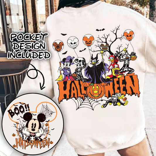 Disney movie characters halloween png, halloween candy png , halloween cartoons png