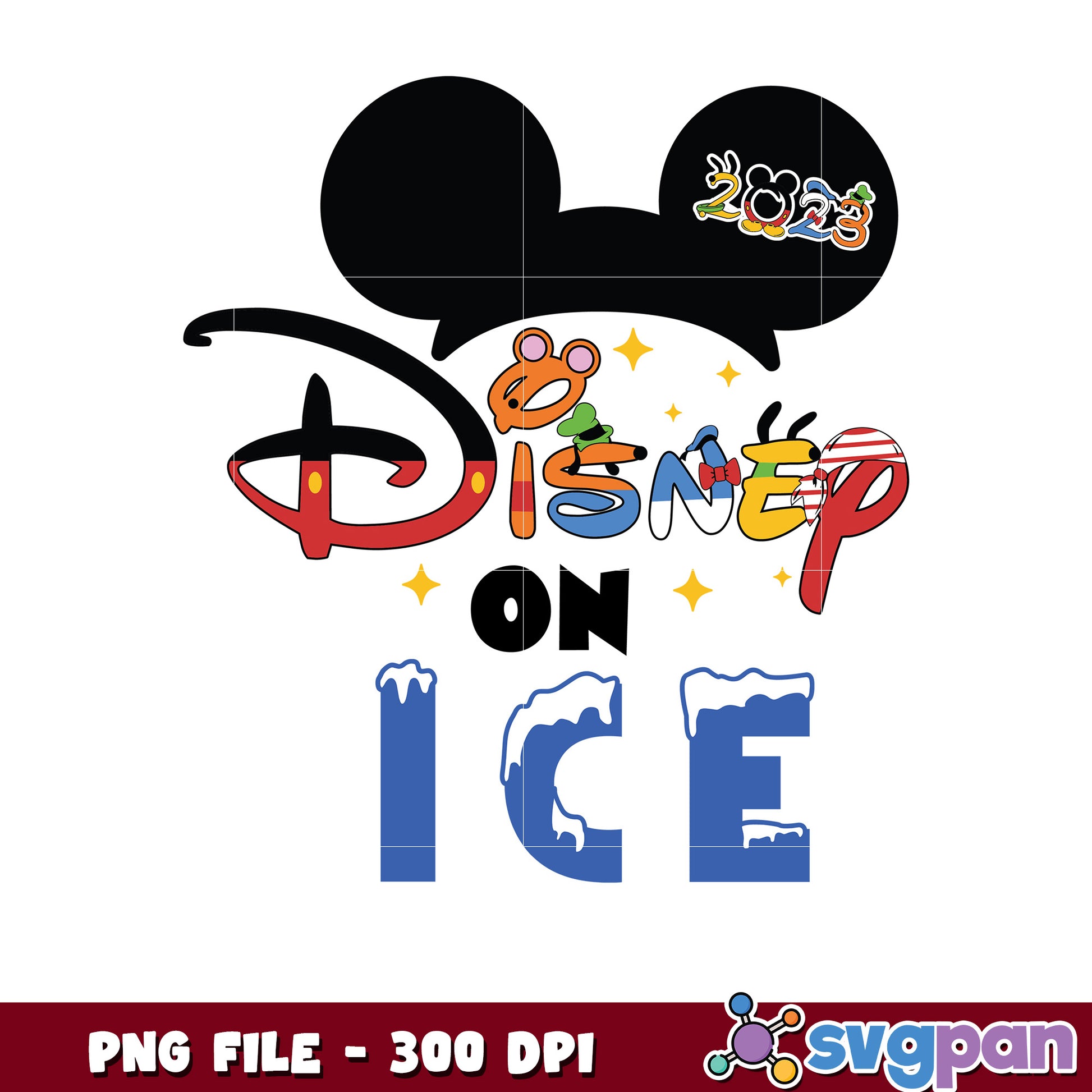 Disney on ice png, disney ice show png, disney ice skating png
