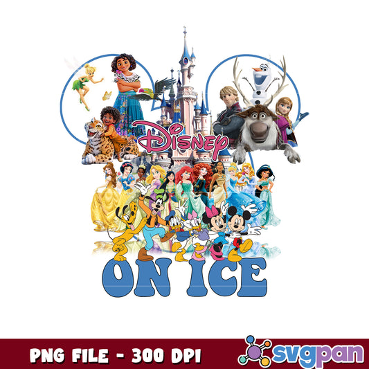 Disney on ice princess png, disneyland png, disney movies png